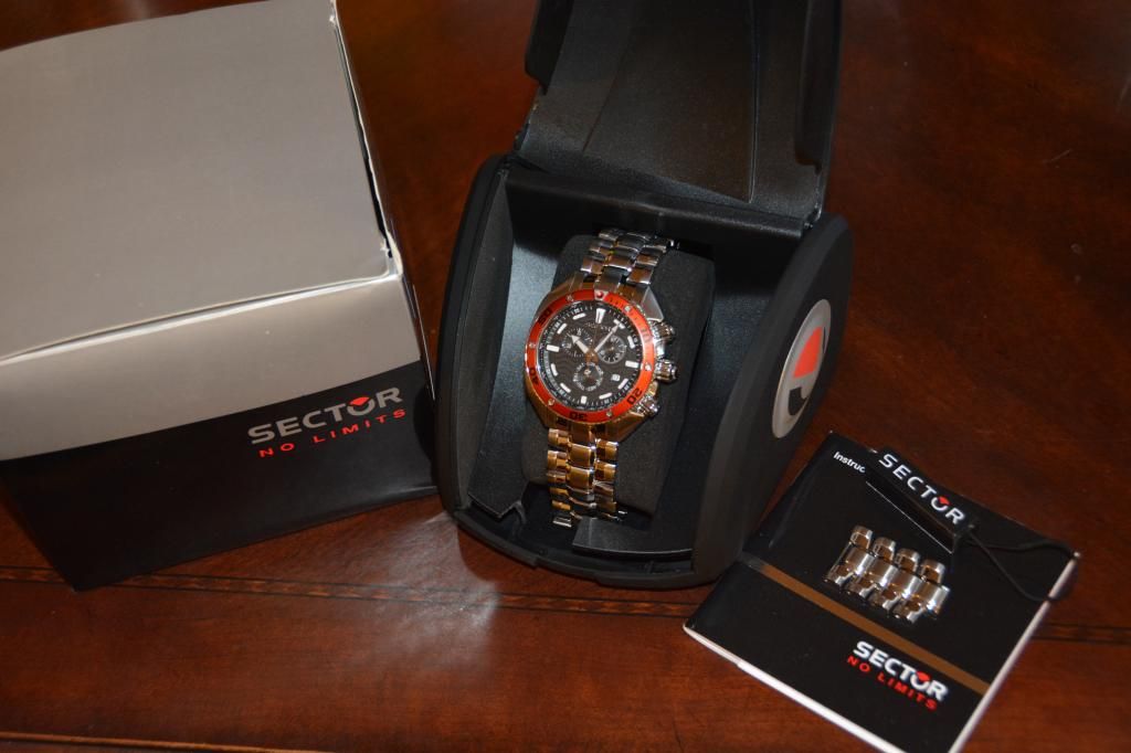 Sector ocean master chronograph hotsell